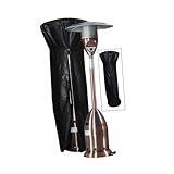 FONDOTIN Funda para Calentador Exterior Resistente al Agua Cubierta Protectora para Patio y Jardín con Diseño Simple y Ligero Protección Contra Nieve y Caídas