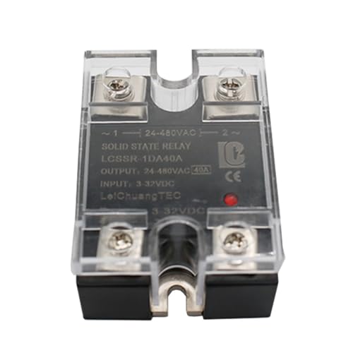 Relé de estado sólido monofásico SSR 24-480 CA para control DA de 25A 6