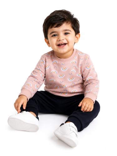 Image of TuddyBuddy Boys & Girls Half Sleeves T-shirt & Lounge Pant Nightwear Set - 100% Cotton Jersey