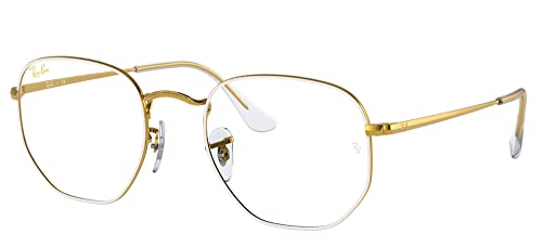 Image of Ray-Ban Unisex Rx6448 Hexagonal Prescription Eyeglass Frames