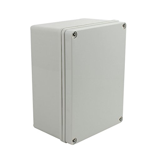 Uxcell 200Mm X 150Mm X 100Mm Dustproof Ip65 Junction Box Diy Case Enclosure Gray #TOP2