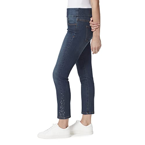 Gloria Vanderbilt Women's Amanda Pull on High Rise Jean Plus2