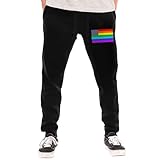 Gay America Rainbow Men's Sweatpants Fashion Athletic Joggers Pants Sweatpants Trousers Mens Long Pants
