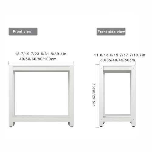 Support d'aquarium en métal robuste – Étagère sécurisée pour la maison et le bureau – Étagère de rangement haute capacité de charge