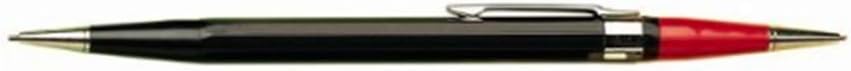 Autopoint Twinpoint Pencil, 0.9mm, Black Tip, Red Tip, Black Barrel, American Made (20010)