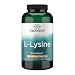 Swanson Amino Acid Free-Form L-Lysine 500 Milligrams 300 Capsules