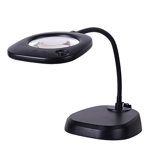 Réparation de montres simplifiée avec la loupe de lampe de bureau à LED