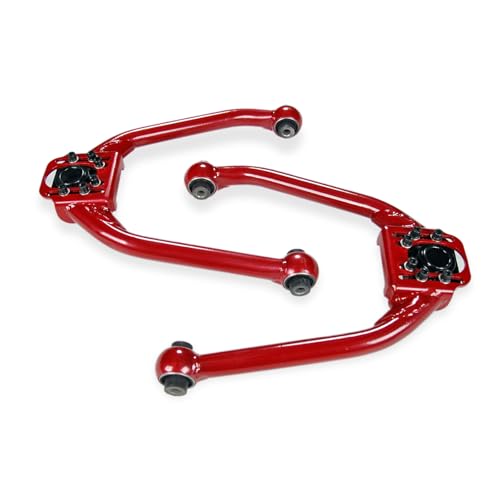 Godspeed Red Camber for Nissan 350z 2003 04 05 06 07 2008 Front Upper Camber a Arm (Will Fit G35 Also) Suspension Nismo ALIGNMENT CONTROL SUSPENSION PERFORMANCE RACING CIRCUIT