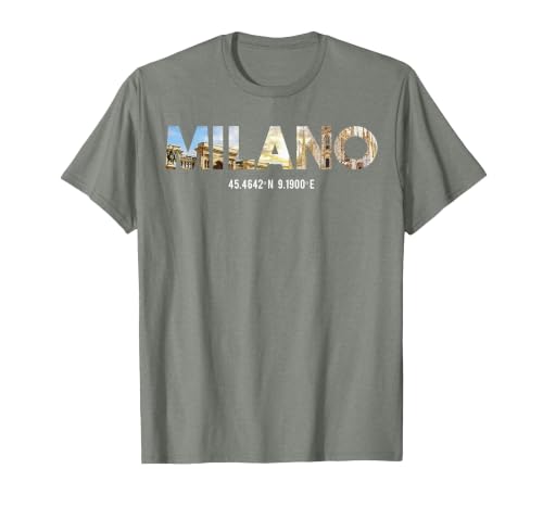 Milano Italy Fashion Italian Native Milano Italia T-Shirt, Men, Olive Heather, X-Large