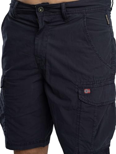 Bermuda Napapijri bleu short homme été vêtement décontracté