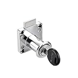 Cabinet Latch Locks Replacement Hardware Desk Drawer Lock Cold Rolled Steel Furniture Door Lock Drawer(Style 1)