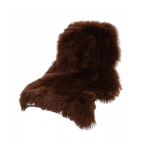 XIN YEムートン風ラグ フェイクムートンラグ ムートン 風 ラグ マット ソファー カーペット フェイクファー もこもこ クッション ふわふわ 北欧 おしゃれ 洗える 椅子カバー ソファーカバー かわいい