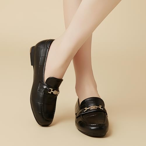 Image of Women's Loafer Shoes Leisure Slip On Work Shoes Comfort Walking Flats