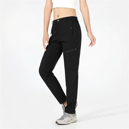 Women's Hiking Pants Quick Dry Lightweight Waterproof with Zipper Pockets3