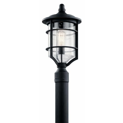 Kichler 49129DBK One Light Outdoor Post Mount