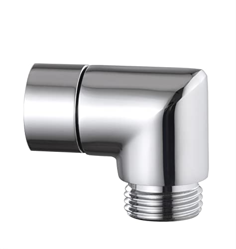 Hsmhose Shower Head Elbow Adapter, 90 Degree Shower Arm Connection for Wall-mounted or Handheld Showerheads