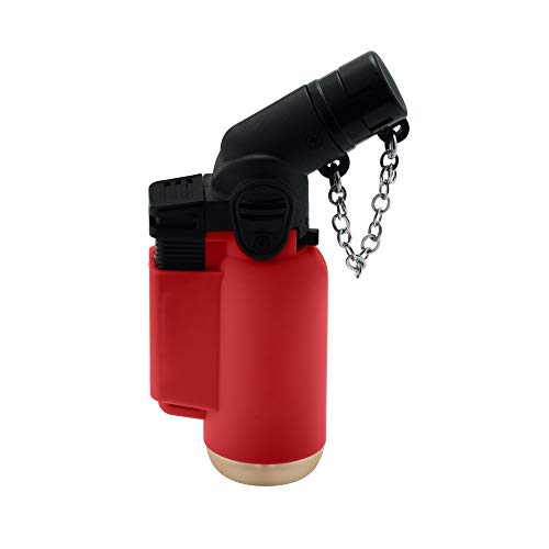 Isqueiro maçarico 1 chama NERONE Torch vermelho