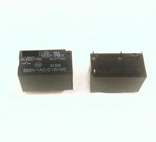 Relais 892-1AC-C contre les pannes de courant sur circuit imprimé 5A