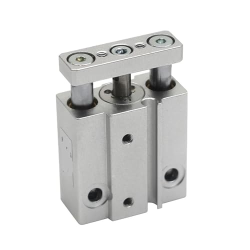 Cilindro magnético MGJ6-5 con doble varilla guía y carrera de 15mm 2