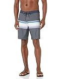 Quiksilver Men's Standard Surfsilk Stretch 19 Inch Boardshort Swim Trunk, Tarmac, 34