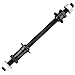 Jcevium Axe arrière de vélo 240 mm pour VTT, snowboard, essieu arrière monté sur l'axe complet de l'essieu arrière de l'axe de vélo