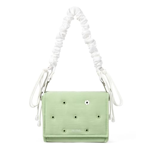 Telena DIY Customizable Shoulder Bag Snaphole Crossbody Bags for Women