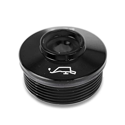 1 pezzo Tappo di riempimento olio M34 x 1,5 per BMW G310R R1200GS Exclusive Rallye R 1200 GS ADV R1250GS HP R1200S R1200R RS R1250R G310 R (nero)