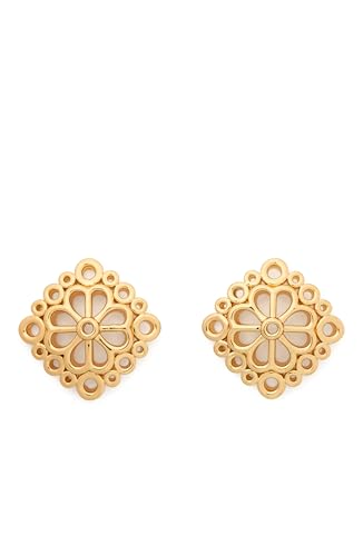 kate spade new york Spade Flower Lace Studs