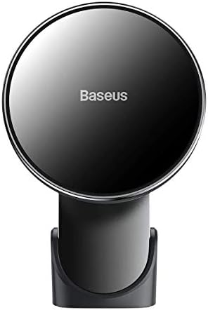 Baseus Wireless Car Charger, 15W Magnetic Mount for Dashboard & Air Vent, Fast Charging, Mag-Safe Compatible for iPhone 12/12 Mini/12 Pro/12 Pro Max