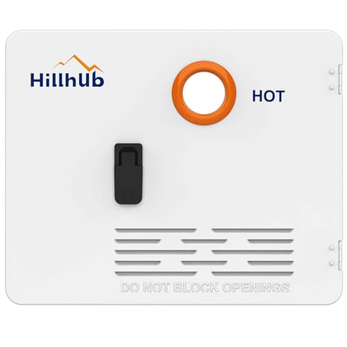 Image of Hillhub 15 x 18 Inches RV Water Heater White Door (ONLY DOOR). All-season Door Kit for Hillhub RV Water Heaters, Three-layer Material with Electrostatic Powder Coating Layer, Electrolytic Plate