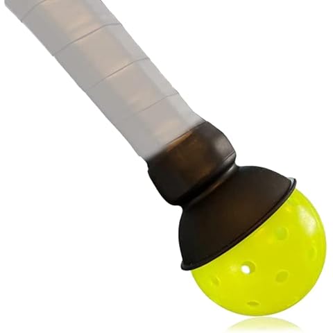 CORE Pickleball The Ball Retriever Fits with Pickleball Paddles - 1-Pack Indoor and Outdoor Pickleball Balls Picker for Easy Ball Pick-Up (Black) Cover