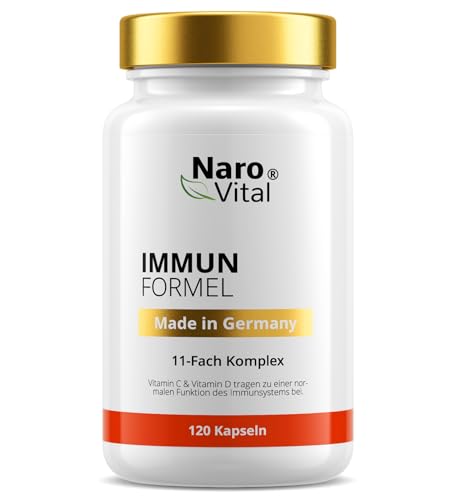 Immunsystem Stärken Erwachsene - 11-Fach Immun Komplex Echinacea Kapseln...