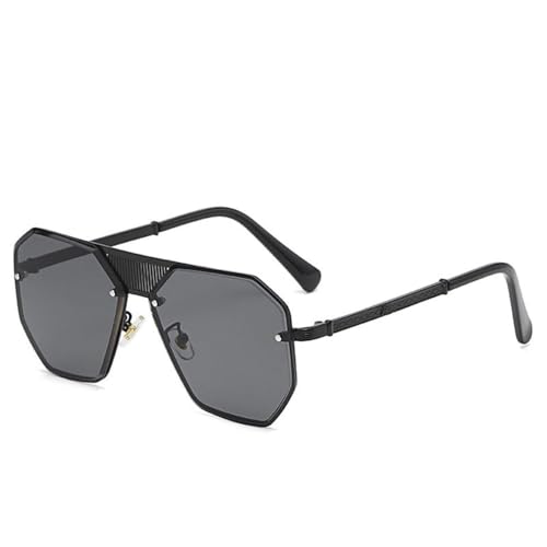 Lunettes de soleil punk MUTYNE anti-éblouissement vintage homme femme monture alliage