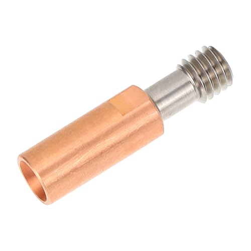 Abaodam Printer Hose Metal Heatbreak Threading Compatible Ender Prusa for Printing Parts Throat Tube