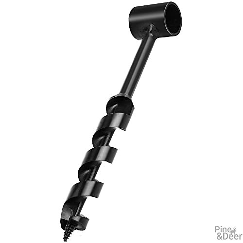 1" X 10" Scotch Eye Wood Auger Drill Bit For Camping And Bushcraft - Manual Auger - For Bushcraft Backpack Perfect Addition To Survival Or Camping Gear Packs - Survival Tools - Settlers Wrench #TOP2