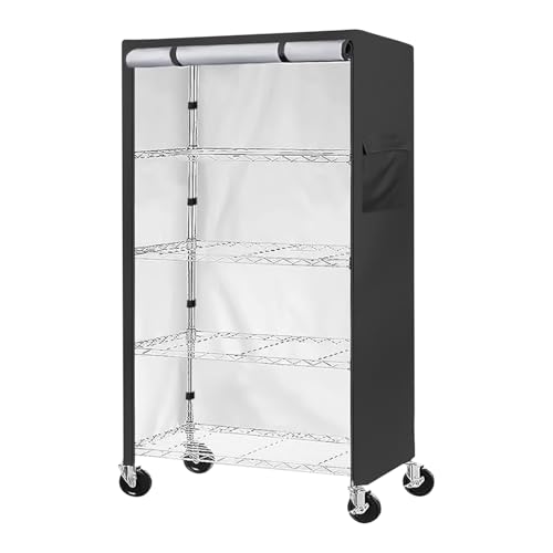 Generic Storage Rack Cover with Improved Cleaning and Stability
