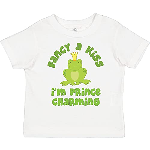 inktastic Fancy a Kiss I'm Prince Charming Toddler T-Shirt