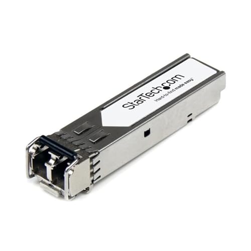 Módulo SFP+ compatible con HPE JD094A para ampliar redes de fibra monomodo a 10km con StarTech