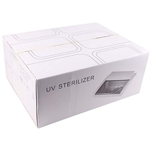 Esterilizador UV, Caja desinfectante de Belleza, Herramienta de Limpieza de Caja de desinfección con luz Ultravioleta para Pinzas de uñas, Pinzas y Cepillo de Dientes de Limpieza