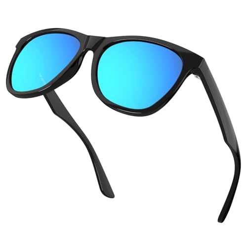 Image of WISTON XL Square Polarized Sunglasses for Big Heads Men Oversized 150mm Wide TR90 Frame UV400 Protection Shades 8140