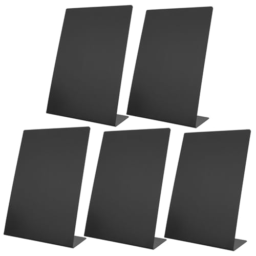 HOMSFOU 5pcs Restaurant Seating Signs Acrylic Tabletop Chalkboard Sign for DIY Wedding Party Banquet Decorations Safe Material