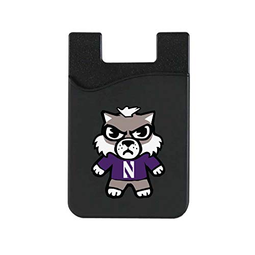 Northwestern University (Tokyodachi) Leather Wallet Sleeve, Black, Classic