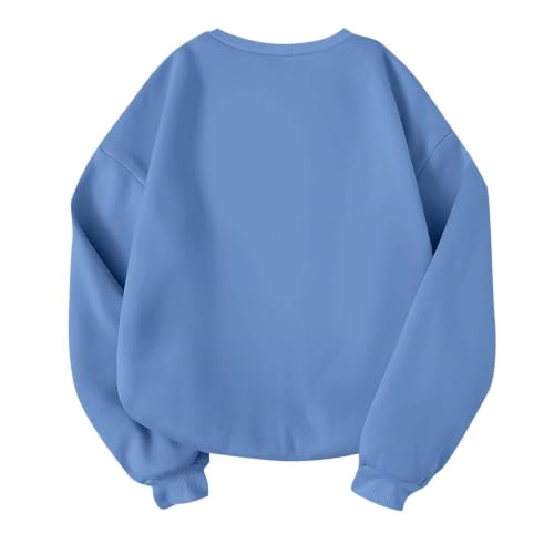 Jielayou Plus Size Halloween Sweatshirt Fleece Graphic Comfortable Pullover - image 4