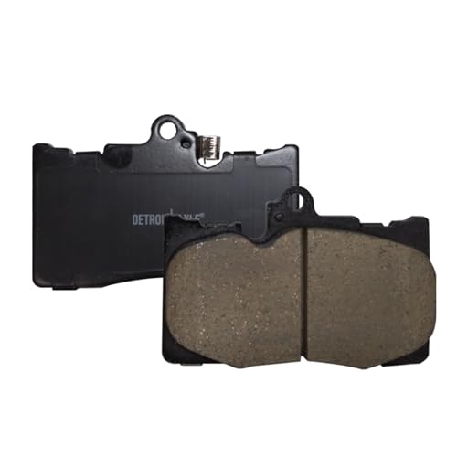 Image of Detroit Axle - Front Brake Pads for Lexus GS350 GS430 GS450h GS460 IS200t IS300 IS350, Ceramic Brake Pads w /Hardware Replacement