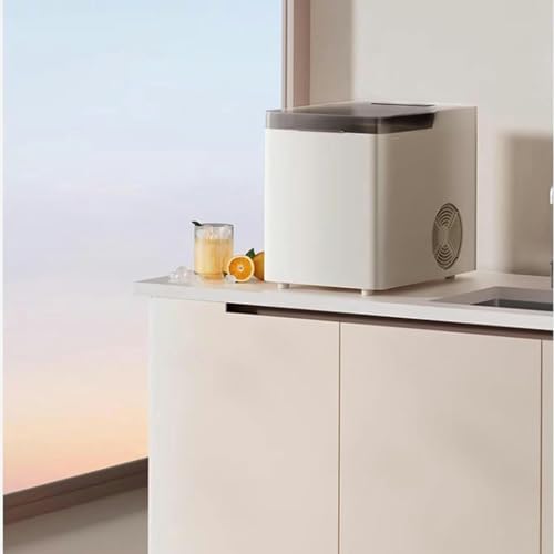 Máquina para hacer hielo de mostrador portátil 30lb/24h miniatura 6