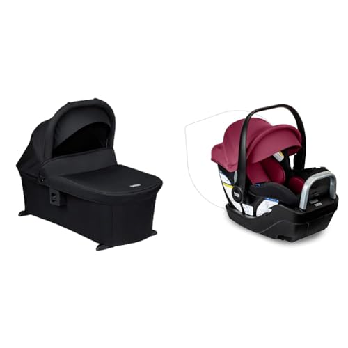 BRITAX Zinnia Bassinet for Brook, Brook+ and Grove Strollers and Willow S Infant Car Seat with Alpine Base