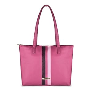 Caprese womens IRINA T Large DARK PINK Tote Bag 18 31h1AuHCwnL. SL500 . SS300