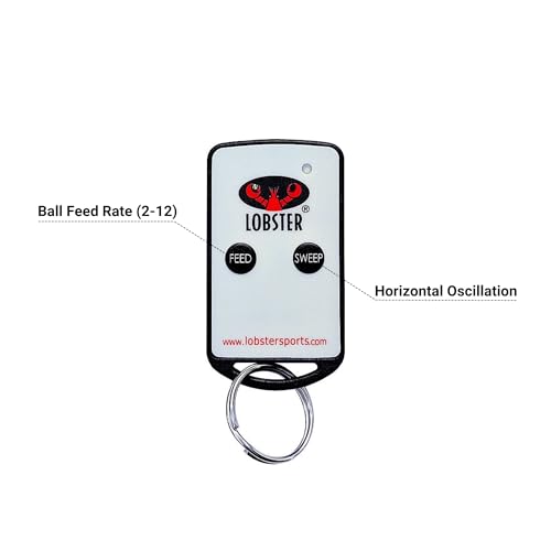 image for Lobster Sports Tennis Ball Machine - Automatic Portable Tennis Ball La