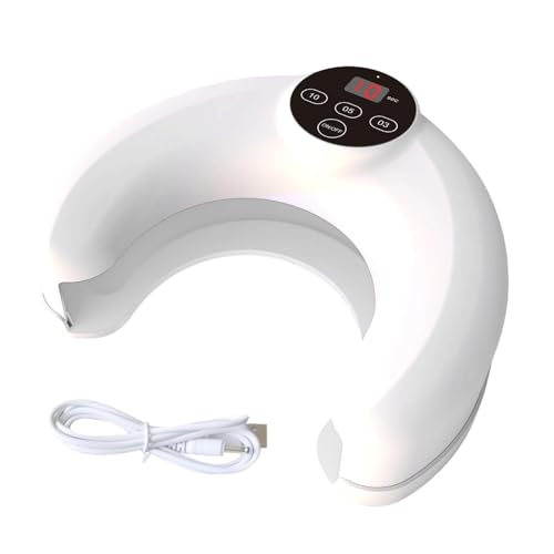 Dispositivo de luz para manicura - Máquina de cuidado con sensor automático, herramienta de secado de gel para uñas, unidad de cuidado de uñas con calor