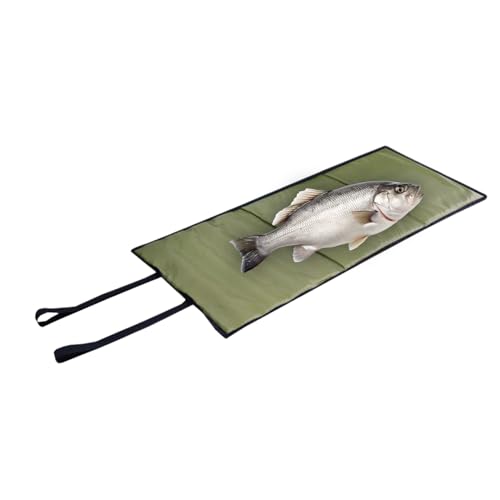 Estera de liberación para peces impermeable que protege capturas en viaje 8